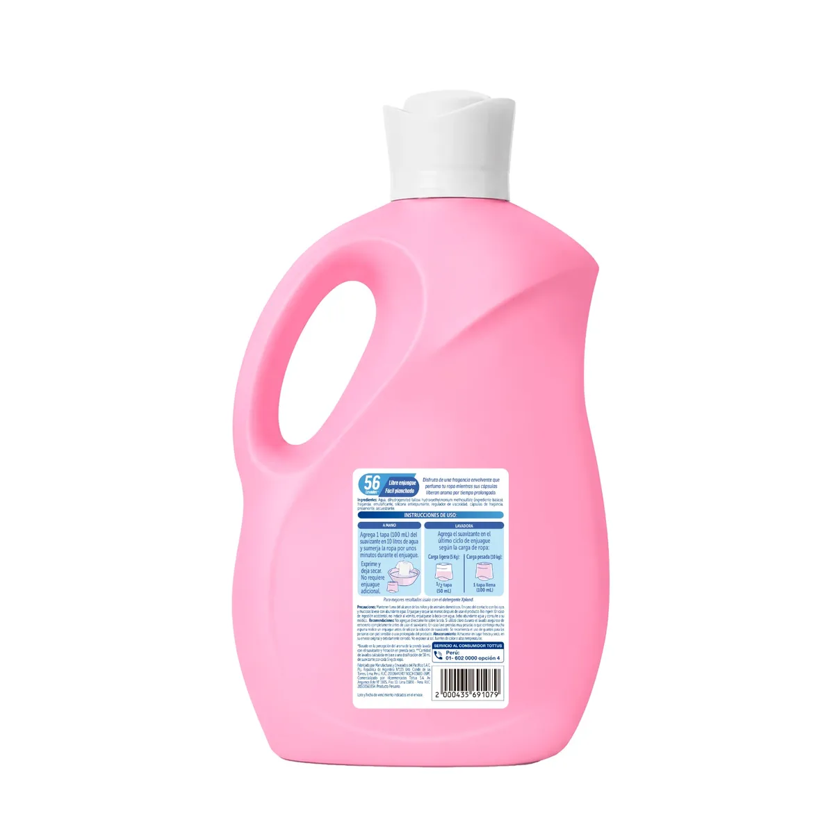 TOTTUS XPLEND - Suavizante Xplend Caricia de Algodón Botella 2.8 L