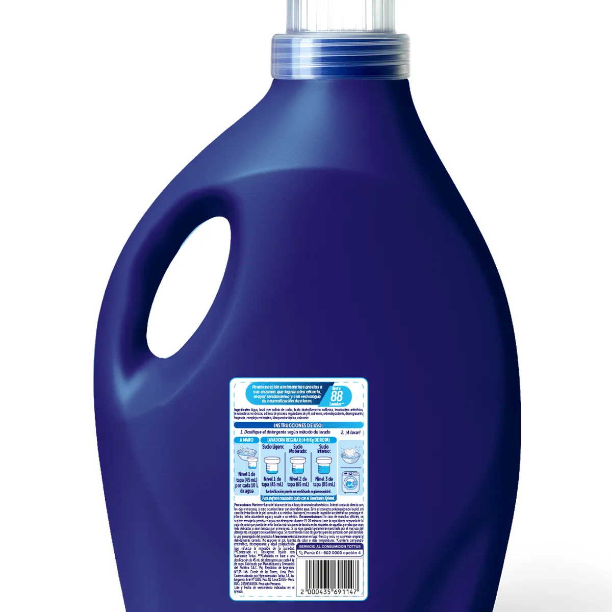 XPLEND - Detergente Líquido Xplend Ultra Botella 4 L