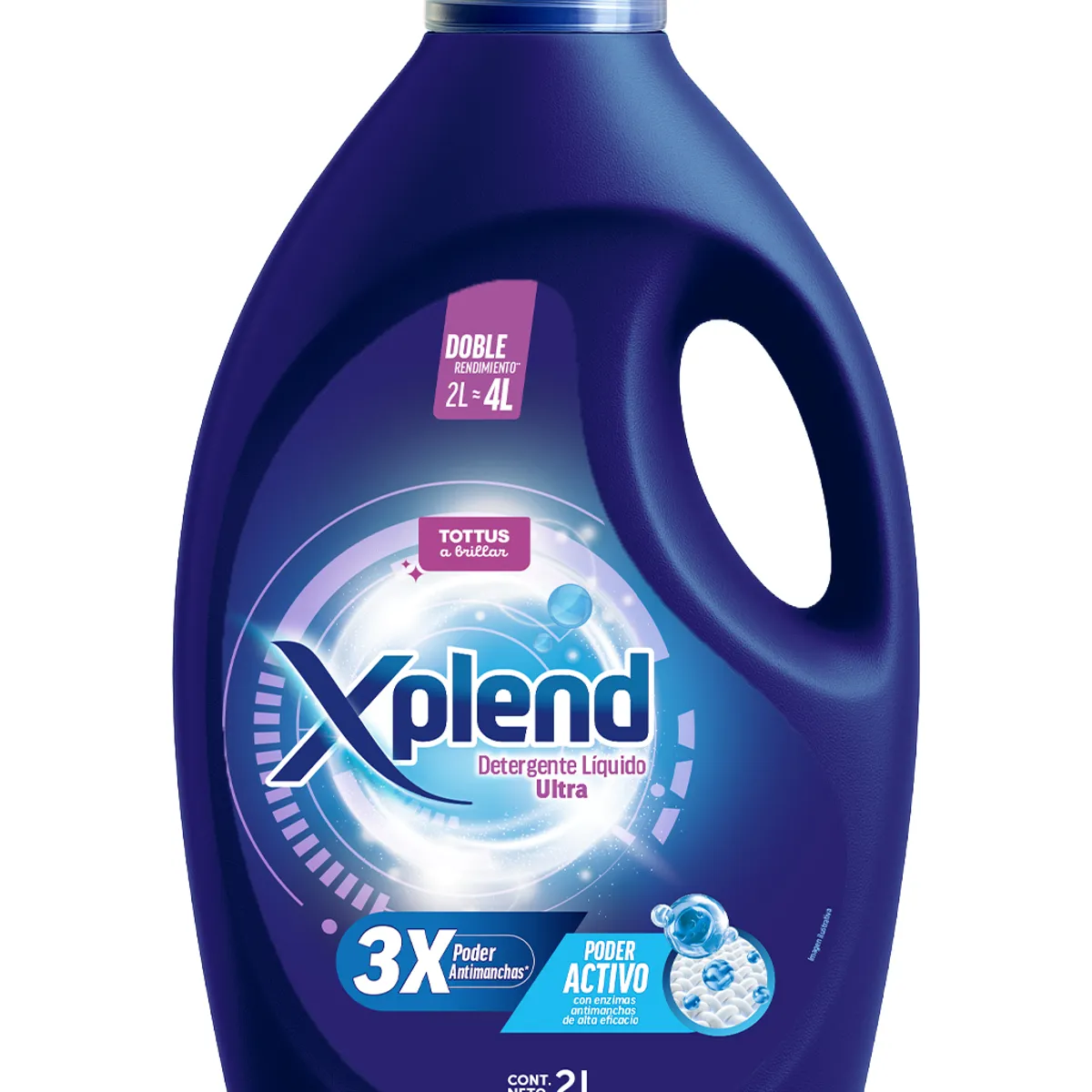 XPLEND - Detergente Líquido Xplend Ultra Botella 2 L