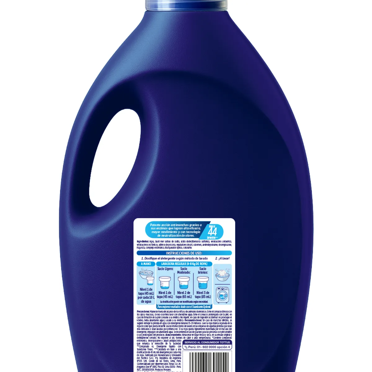 XPLEND - Detergente Líquido Xplend Ultra Botella 2 L