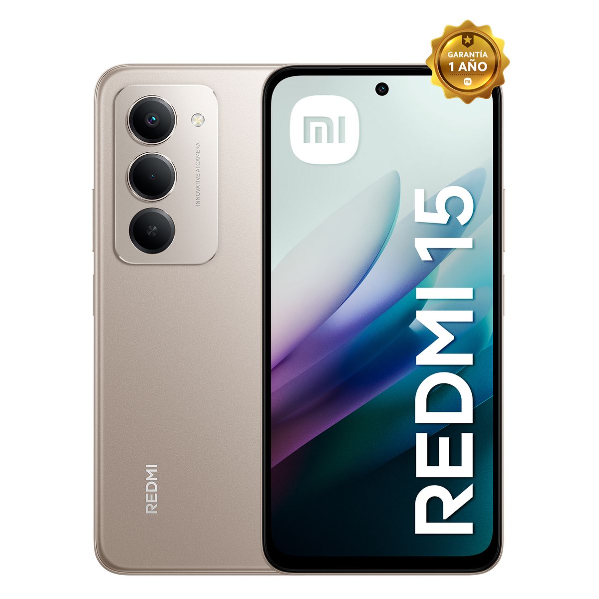 XIAOMI - Smartphone Xiaomi Redmi 15 Titan Gray 8Gb 256Gb