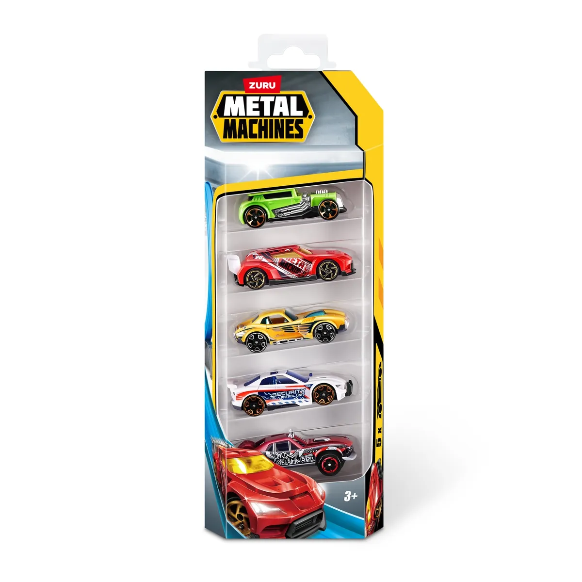 METAL MACHINES - Pack x5 Vehículos Coleccionables Surtido