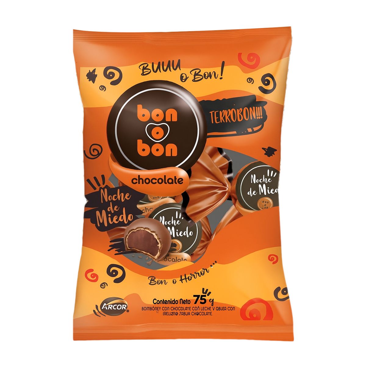 BON O BON - Bombones Bon o Bon Halloween Bolsa 75 g