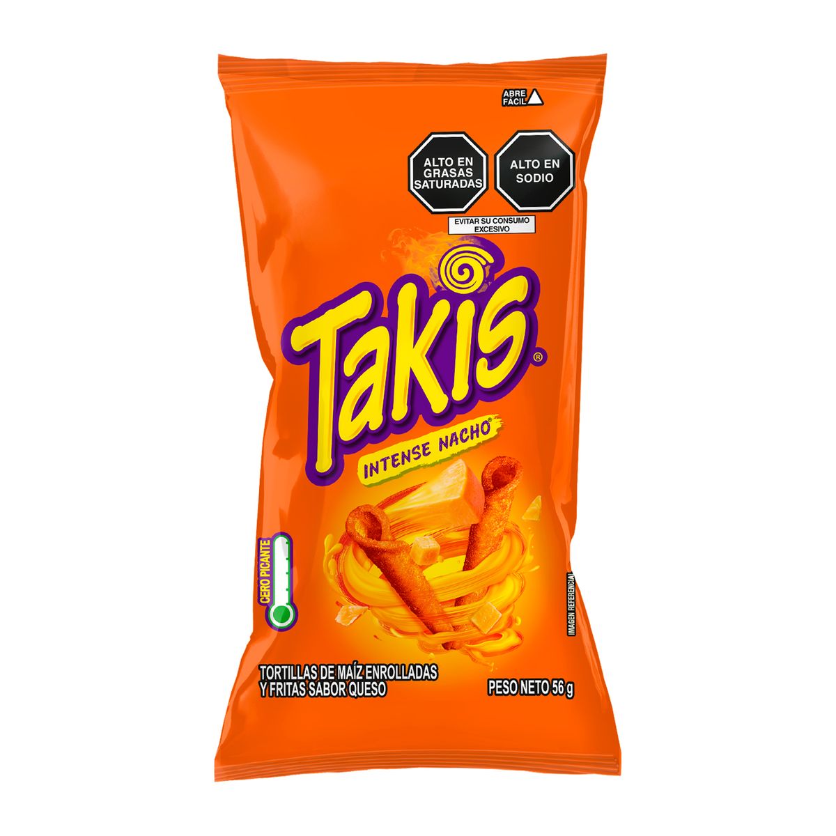 TAKIS - Takis Intense Nacho Bolsa 56 g