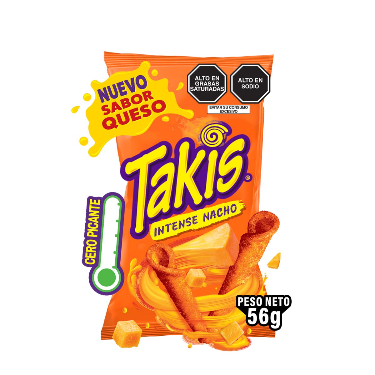 TAKIS - Takis Intense Nacho Bolsa 56 g