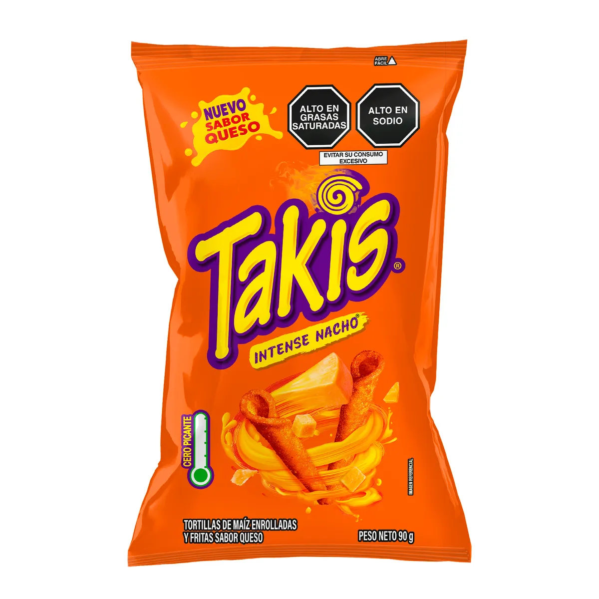 TAKIS - Takis Intense Nacho Bolsa 90 g