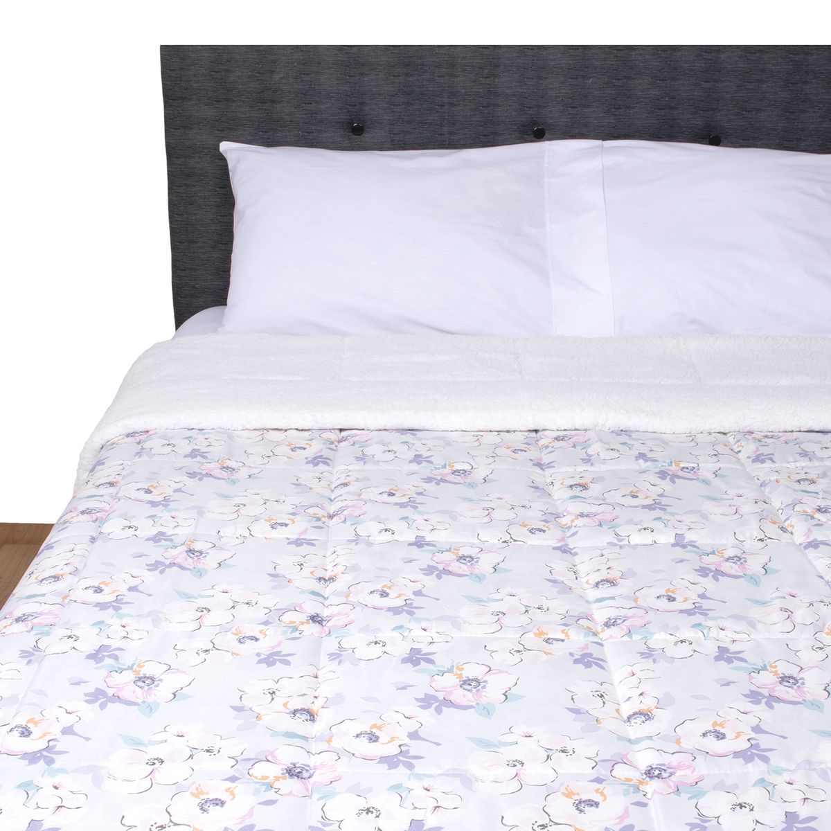 CASA JOVEN - EDREDON EMA SHERPA EST BEIGE 2PLZ