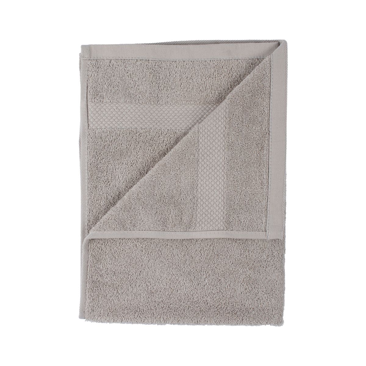 CASA JOVEN - Set Toalla Mano y Baño 500Gsm Taupe