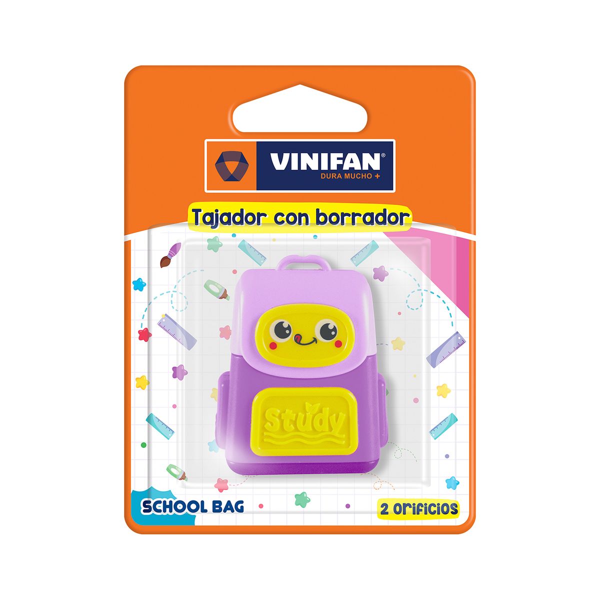 VINIFAN - Tajador Vinifan School Bag con Borrador Blíster