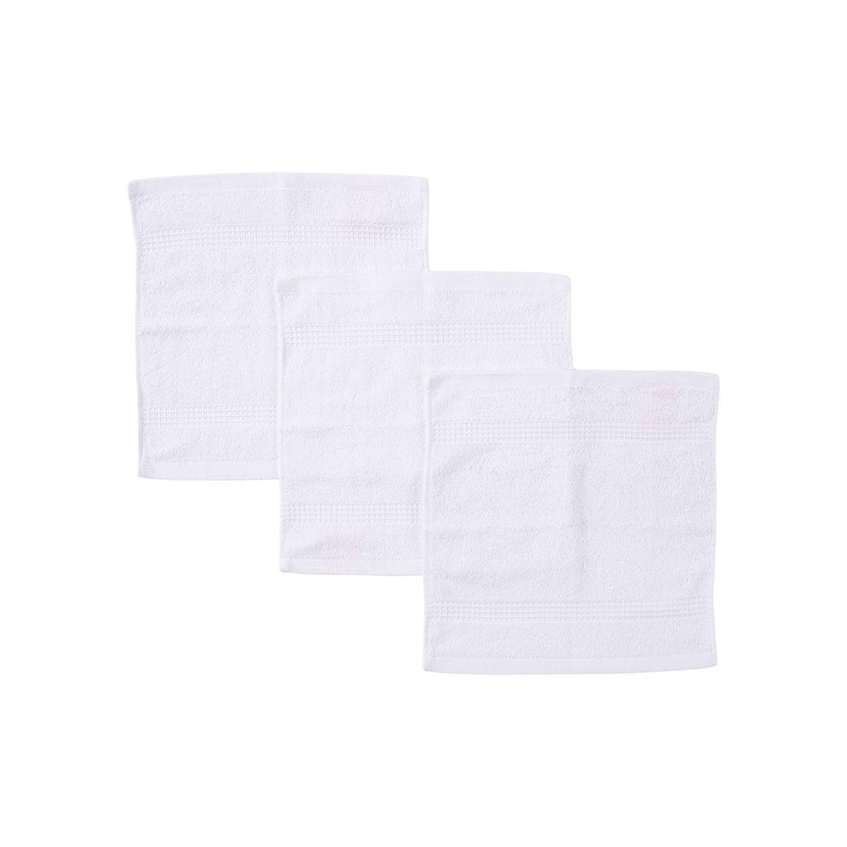 CASA JOVEN - PACK X 3 TOALLA MANO BLANCA