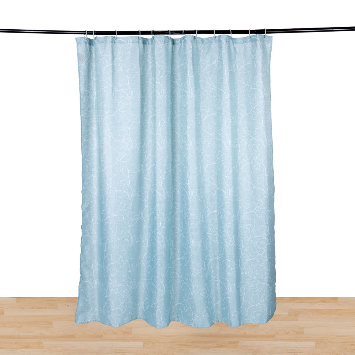 CASA JOVEN - CORTINA BANO TELA C ARGOLLAS VERDE