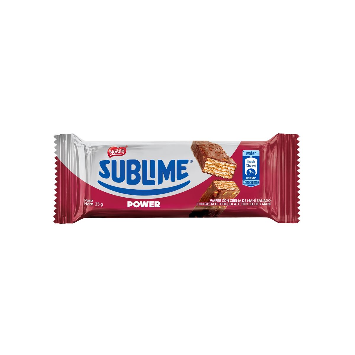 SUBLIME - Chocolate Nestlé Sublime Power Empaque 25 g