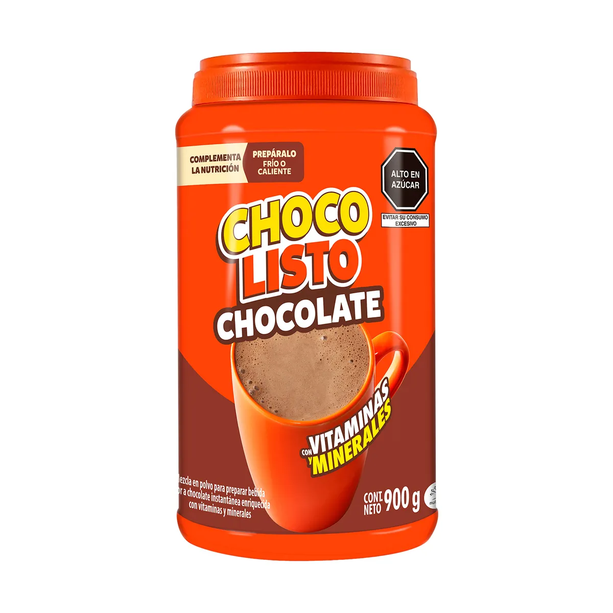 CHOCOLISTO - Mezcla Instantánea Chocolisto Envase 900 g