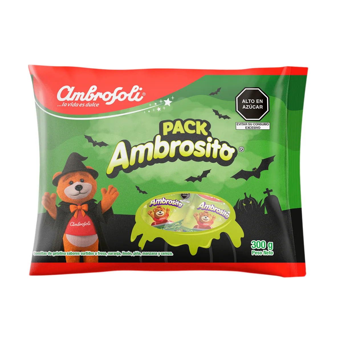 AMBROSOLI - Gomitas Ambrosoli Ambrosito Halloween Bolsa 300 g