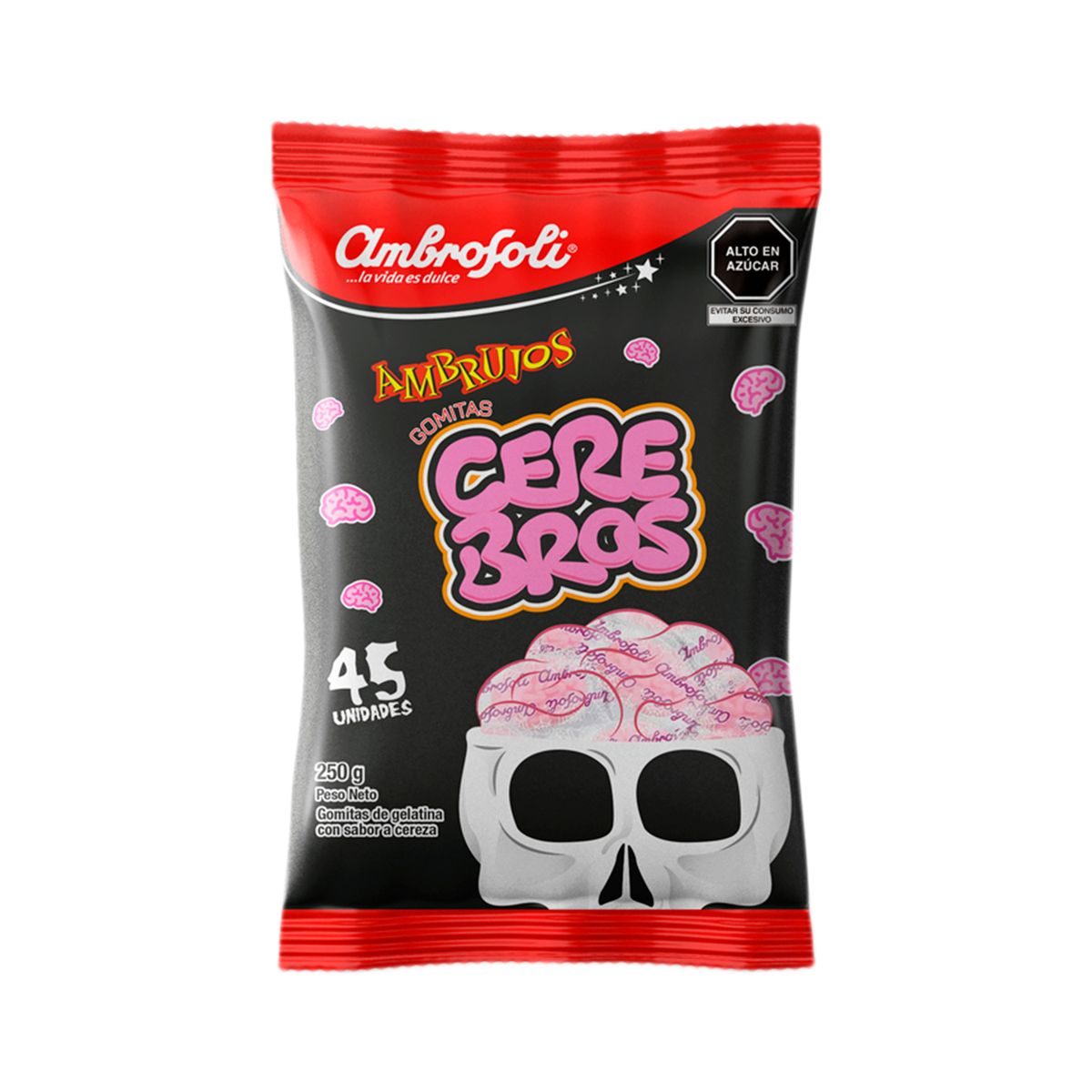 AMBROSOLI - Gomitas Ambrosoli Ambrujos Cerebro Bolsa 250 g