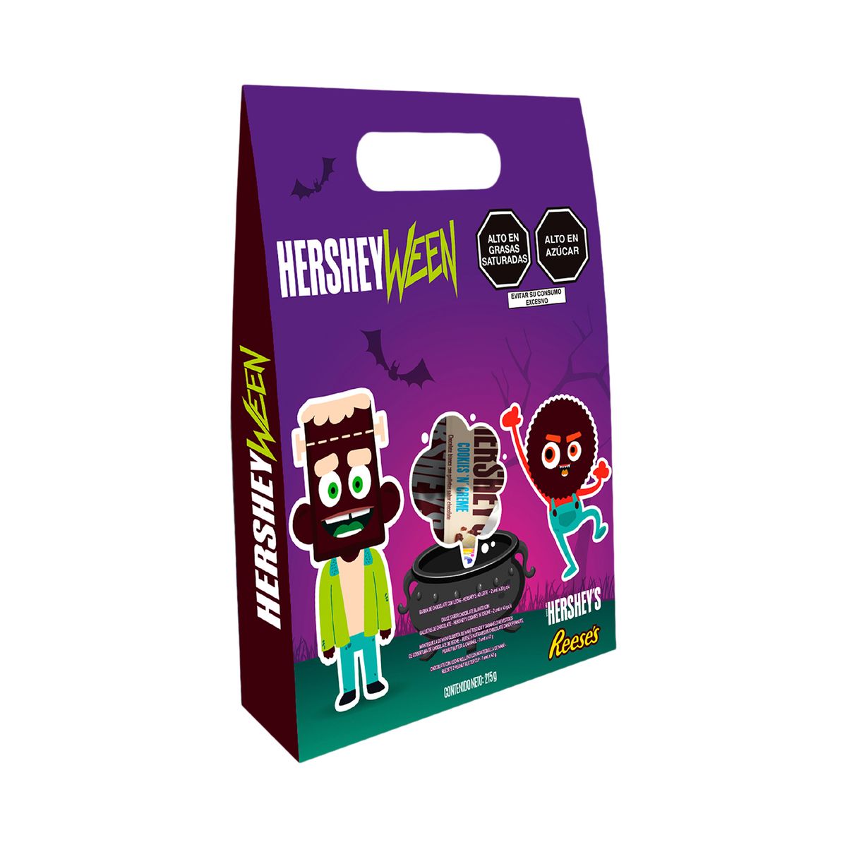 HERSHEYS - Pack Chocolates Hersheyween Caja 215 g