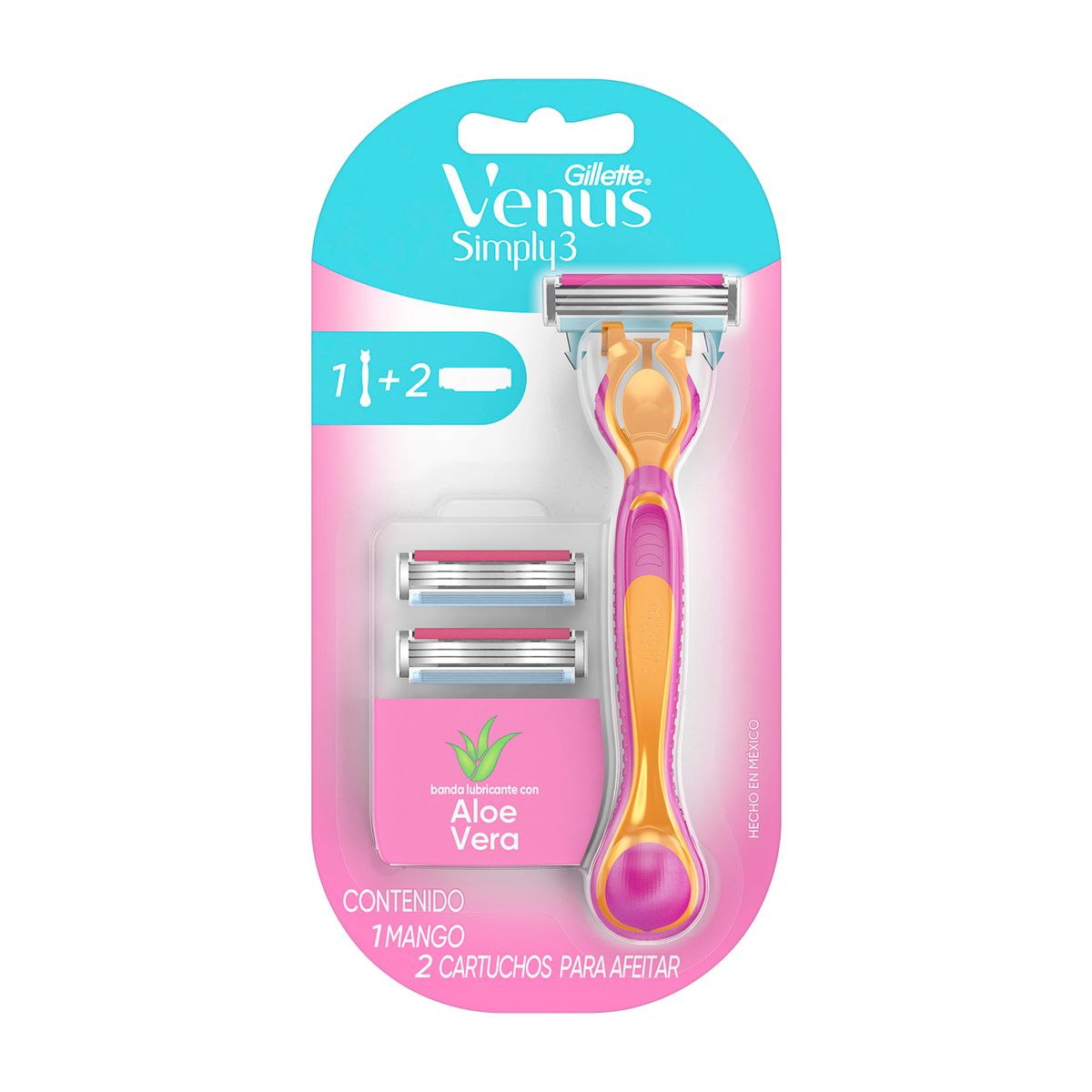 VENUS - Máquina de Afeitar Venus Hybrid Empaque 2 Und