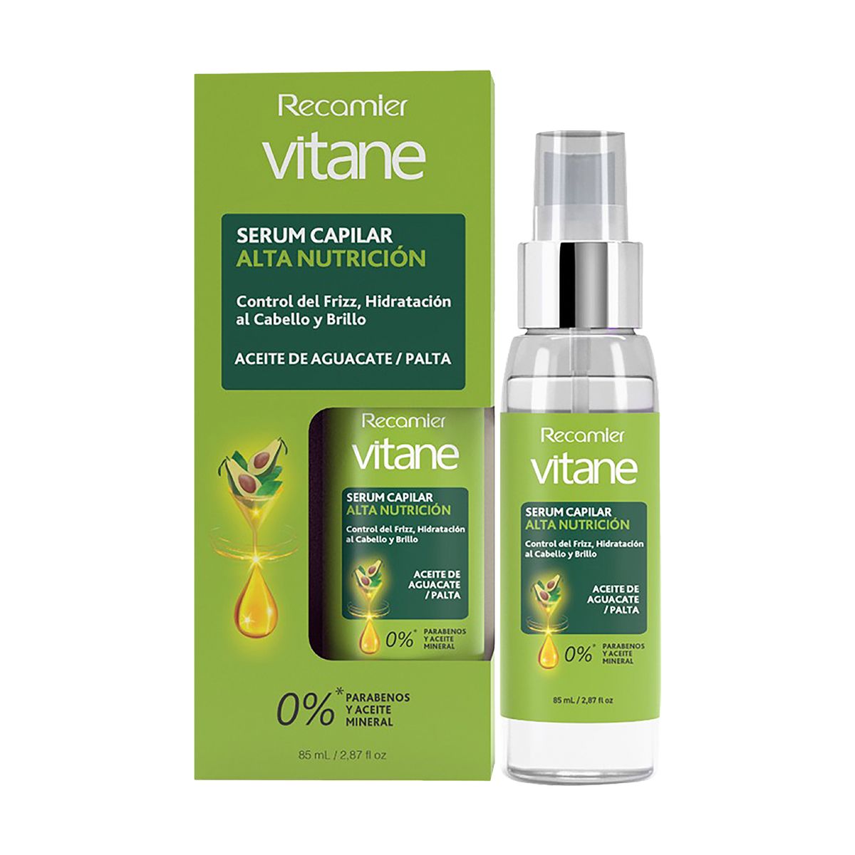 VITANE - Sérum Capilar Vitane Alta Nutrición Envase 85 mL