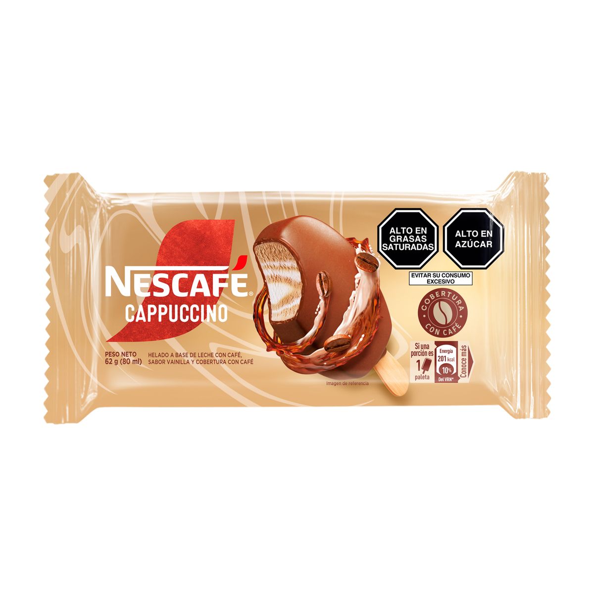 DONOFRIO - Helado en Paleta Donofrio Nescafé Cappuccino
