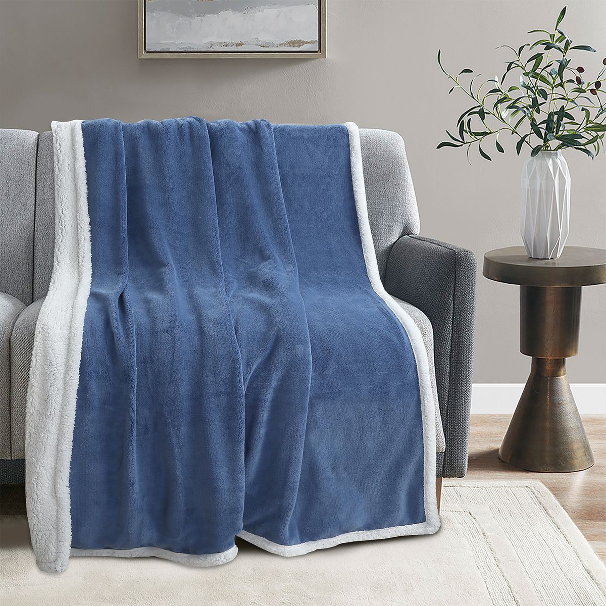 CASA JOVEN - MANTA CORAL SHERPA ROLLO PRINT SURT