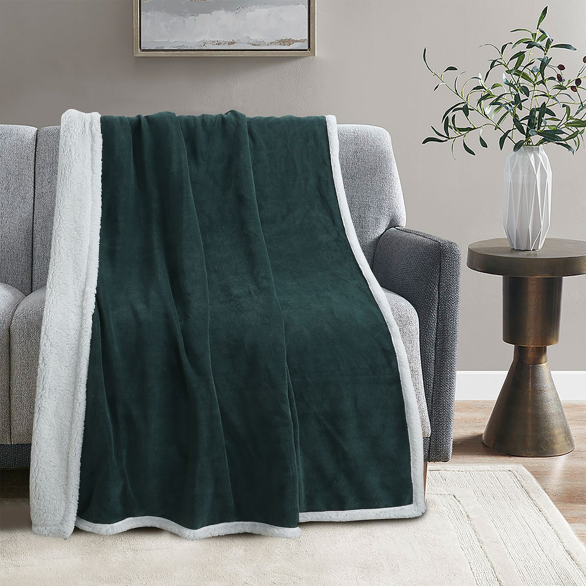 CASA JOVEN - MANTA CORAL SHERPA ROLLO SOLIDO SURT