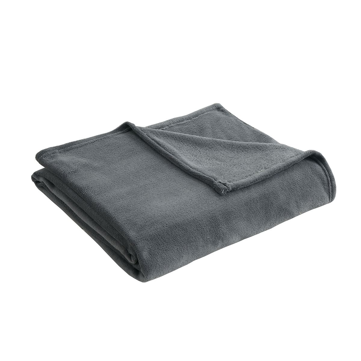 CASA JOVEN - FRAZADA CORAL FLEECE 1.5PLZ CHARCOAL