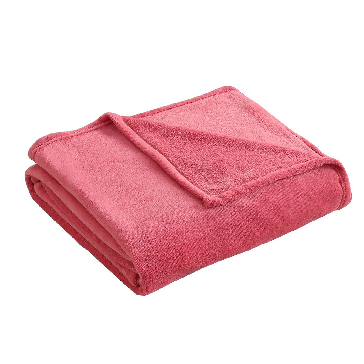 CASA JOVEN - FRAZADA CORAL FLEECE 2PLZ LT CEREZA