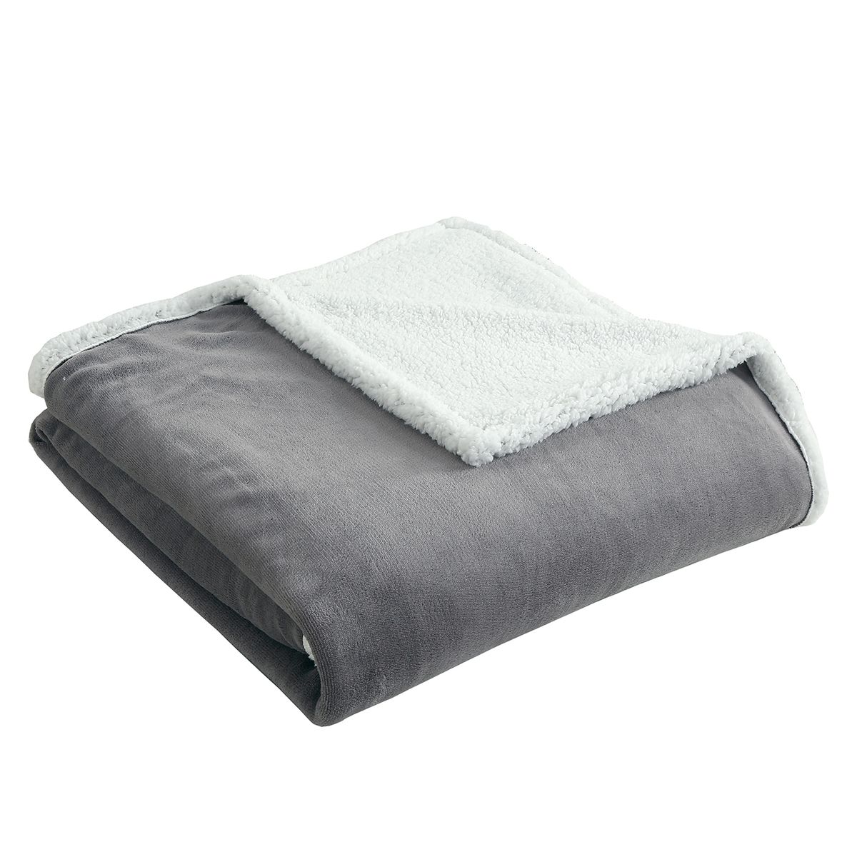 CASA JOVEN - FRAZADA CORAL SHERPA 1.5 PLZ LT CHOCO