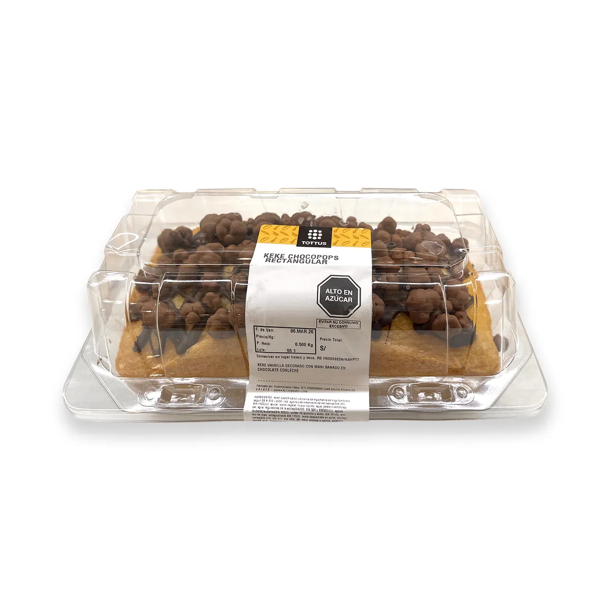 TOTTUS - Keke Rectangular Tottus Chocopops