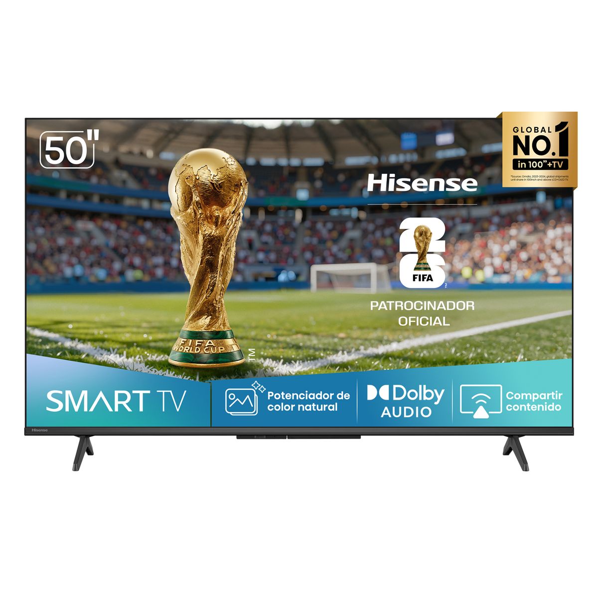 HISENSE - Televisor Hisense 50'' FHD
