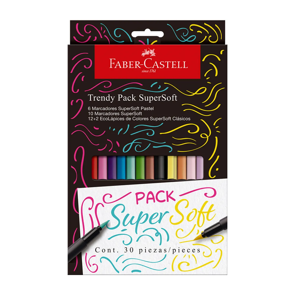 FABER CASTELL - Trendy Pack Supersoft