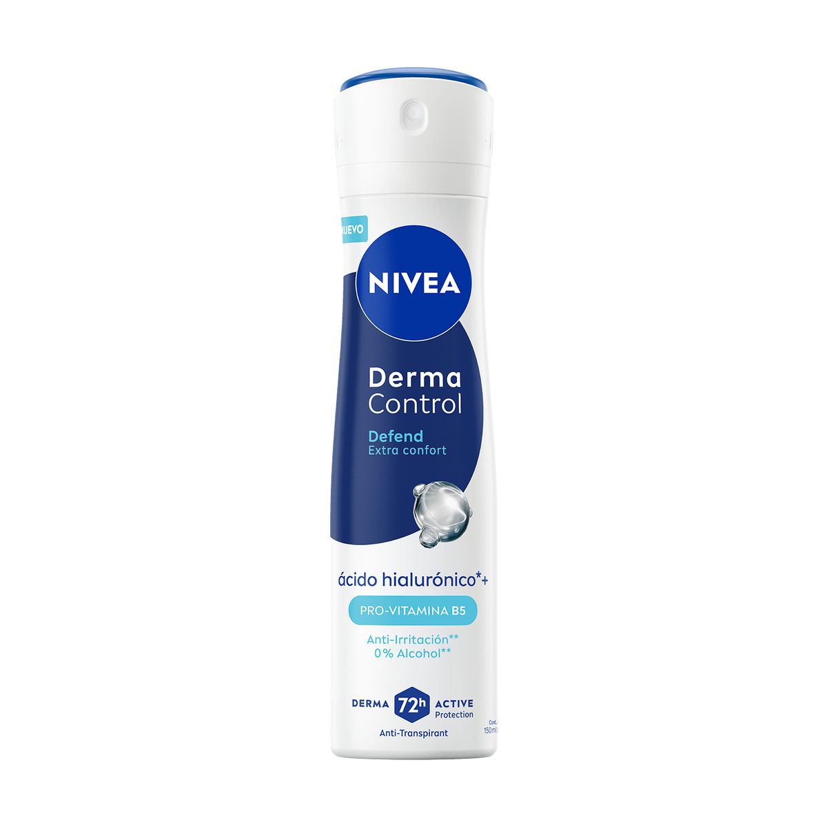 NIVEA - Desodorante en Spray Nivea Derma Control Defend Envase 150 mL