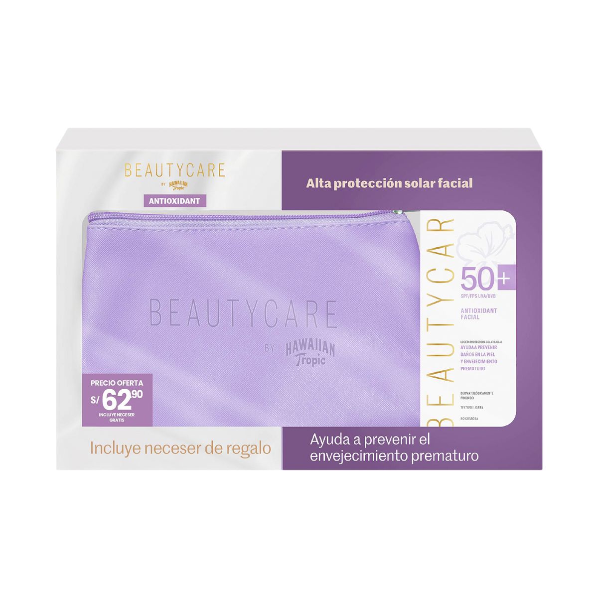 HAWAIIAN TROPIC - Pack Hawaiian Tropic Beauty Care Antixiodant + Neceser