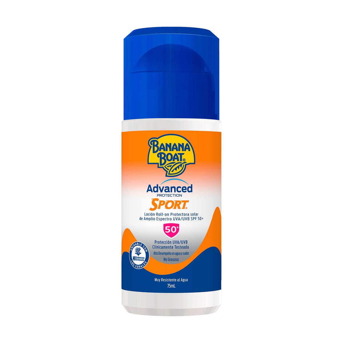 BANANA BOAT - Protector Solar Roll On Banana Boat Advanced Protection Sport Envase 75 mL
