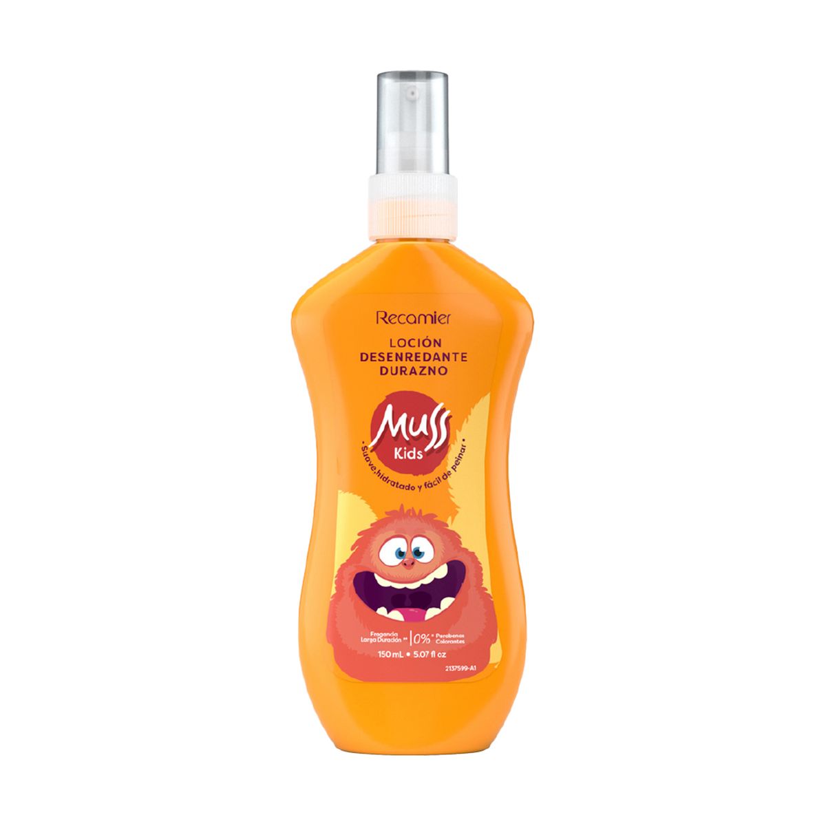 MUSS - Spray Desenredante Muss Kids Durazno Envase 150 mL