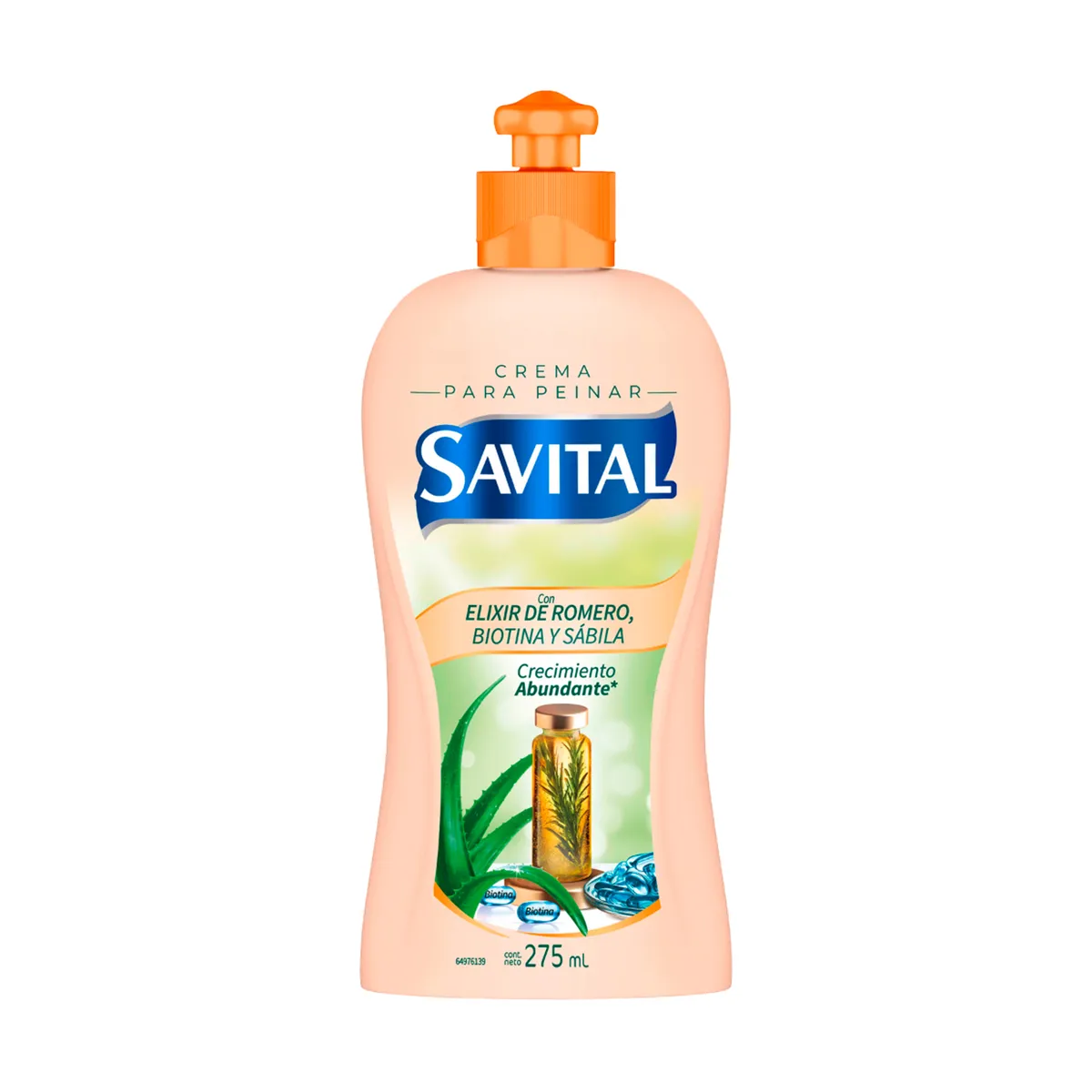 SAVITAL - Crema para Peinar Savital Elixir Envase 275 mL