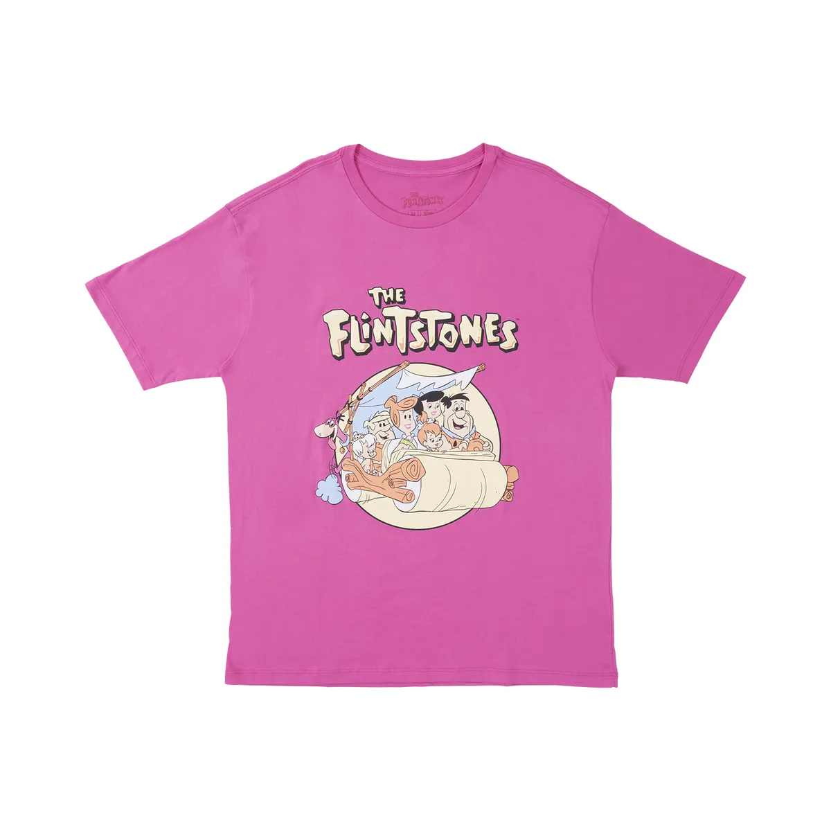 FLINTSTONES - Polo Manga Corta Oversize Mujer Picapiedras