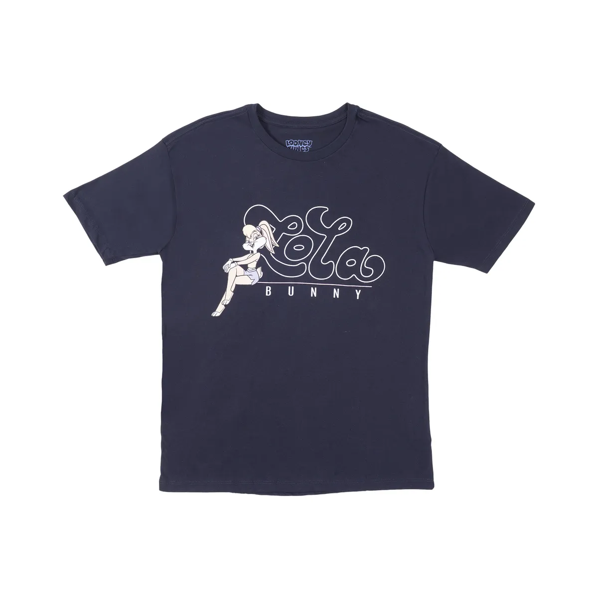 LOONEY TUNES - Polo Manga Corta Oversize Mujer Lola Bunny