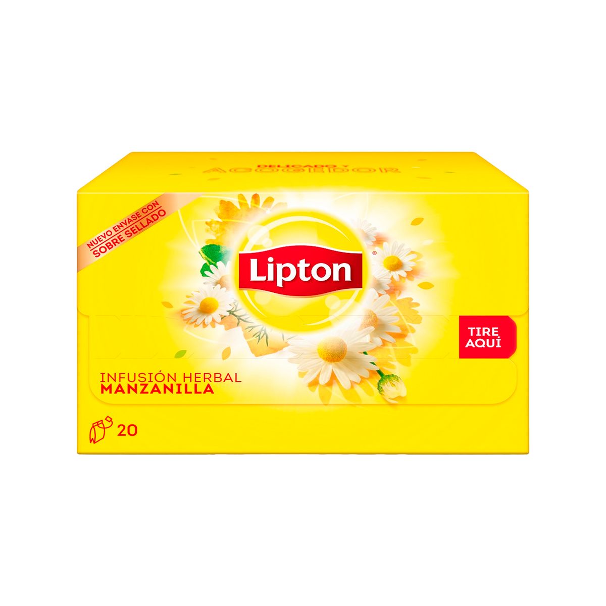 LIPTON - Infusión de Manzanilla y Miel Lipton Caja 20 Sobres