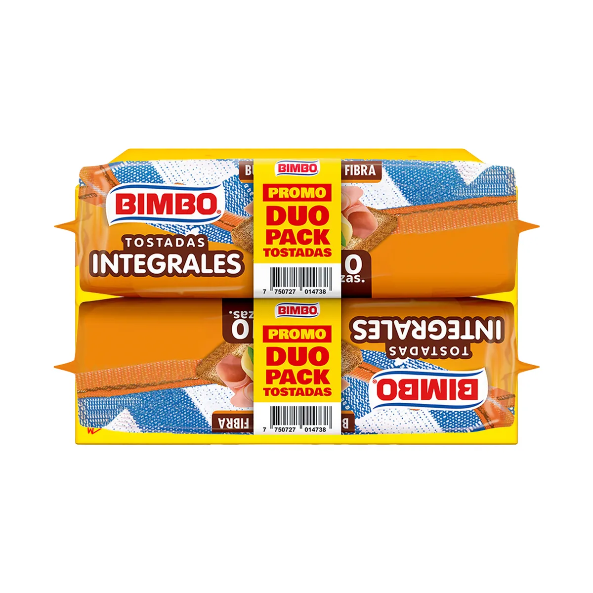 BIMBO - Tostadas Integrales Bimbo Pack 2 Und