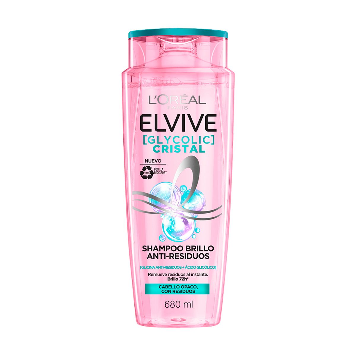 ELVIVE - Shampoo Elvive Glycolic Crystal Envase 680 mL