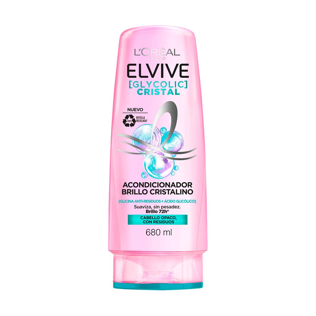 ELVIVE - Acondicionador Elvive Glycolic Crystal Envase 680 mL