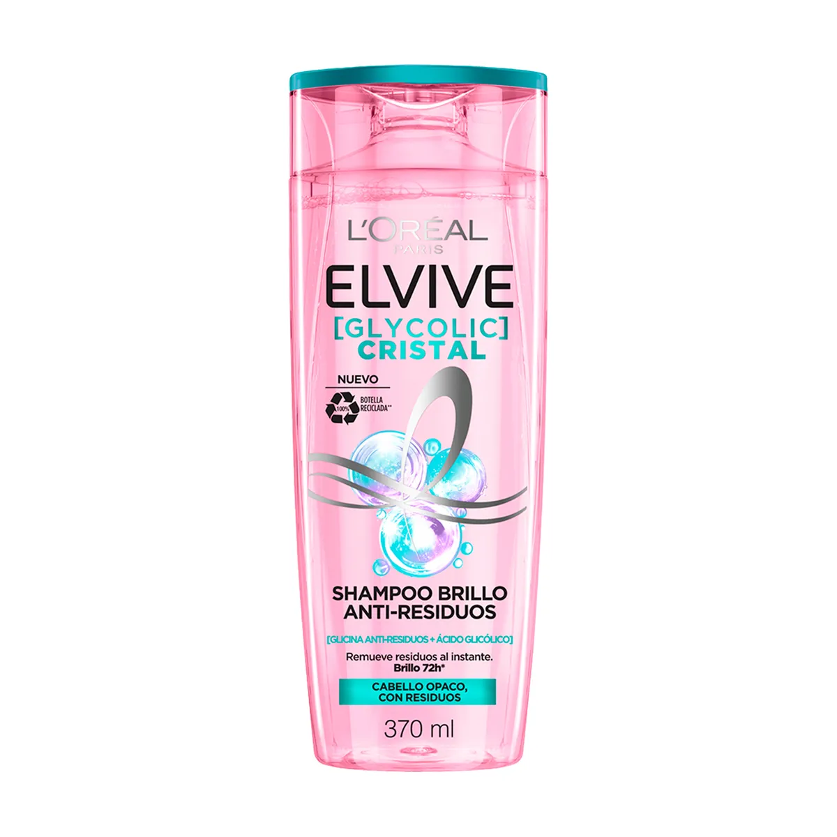 ELVIVE - Shampoo Elvive Glycolic Crystal Envase 370 mL