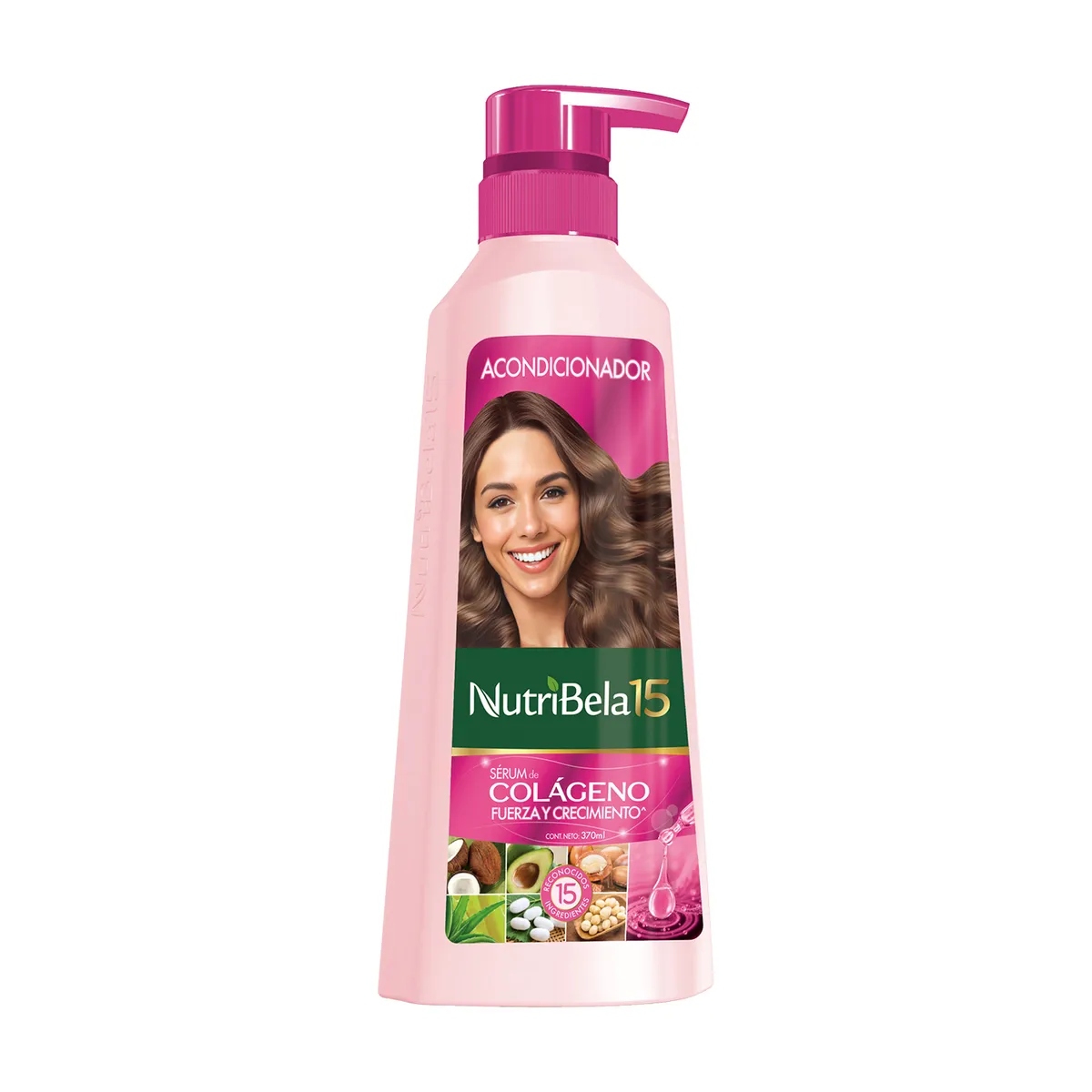 NUTRIBELA - Acondicionador Nutribela Sérum de Colágeno Envase 370 mL