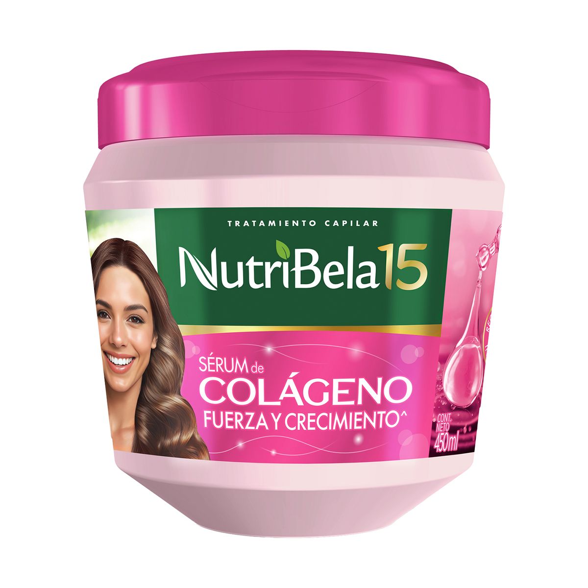 NUTRIBELA - Tratamiento Capilar Nutribela Serum de Colágeno Envase 450 mL