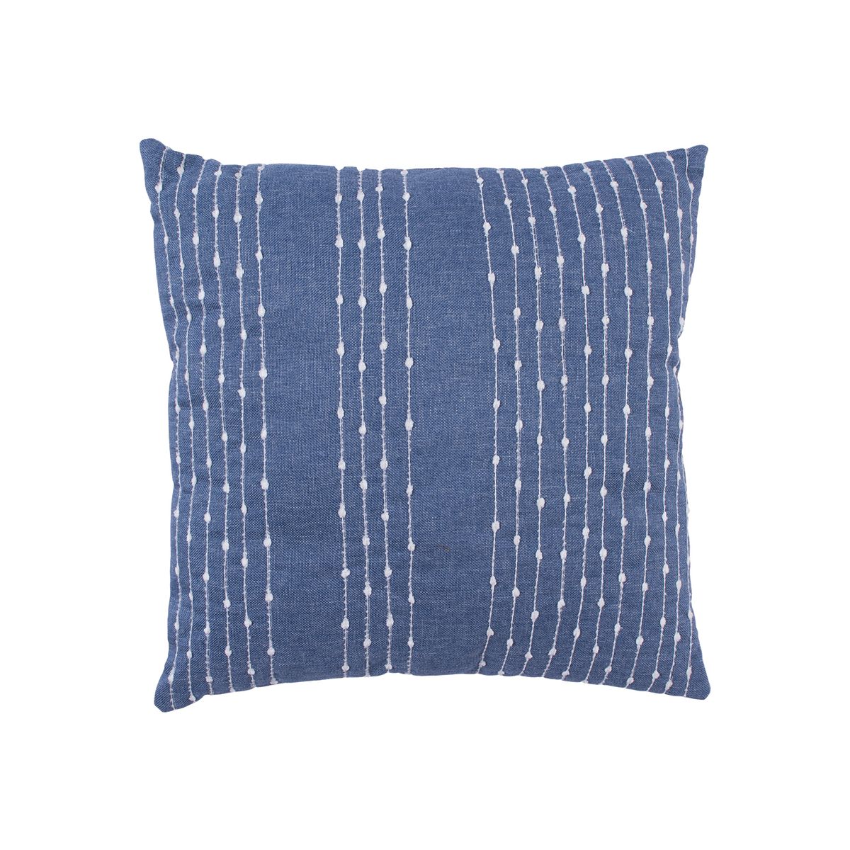 CASA JOVEN - Cojín Deco Stripes 40X40 Lt Navy