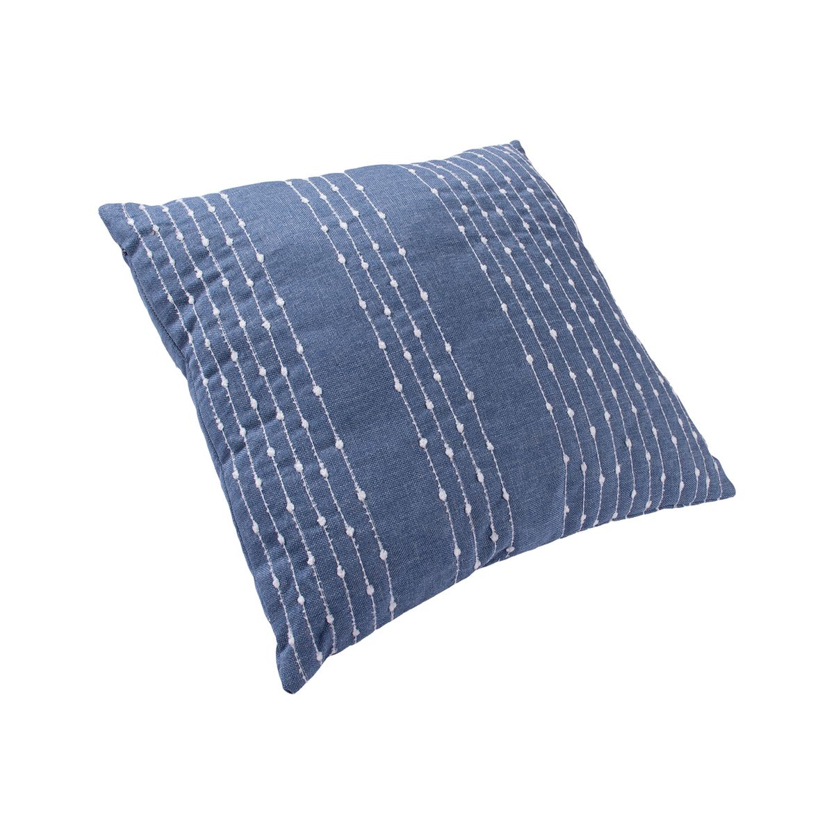 CASA JOVEN - Cojín Deco Stripes 40X40 Lt Navy