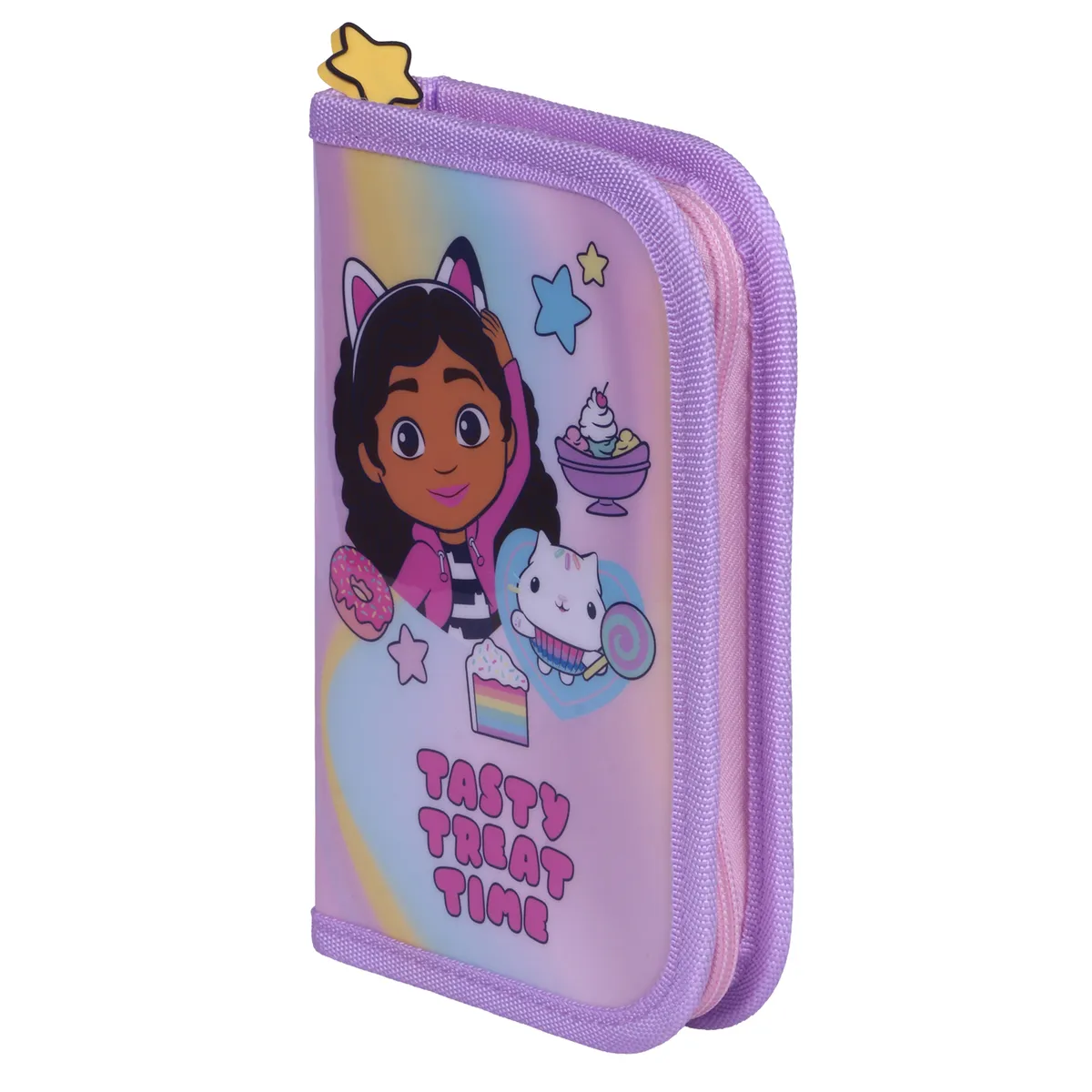 ARTESCO - Cartuchera Tipo Libro Promocional + Plumones Gabby Dollhouse