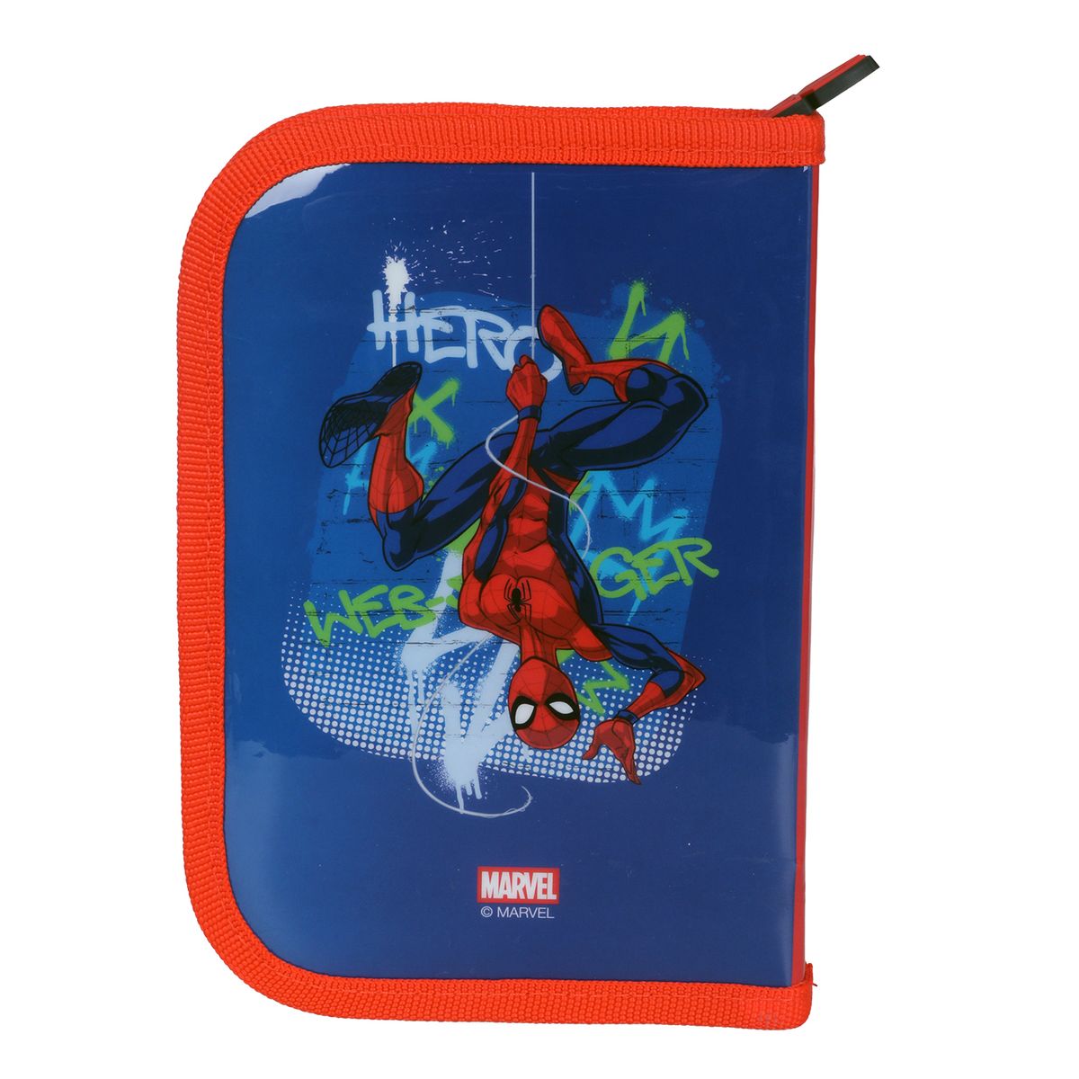 ARTESCO - Cartuchera Tipo Libro Promocional + Plumones Spiderman