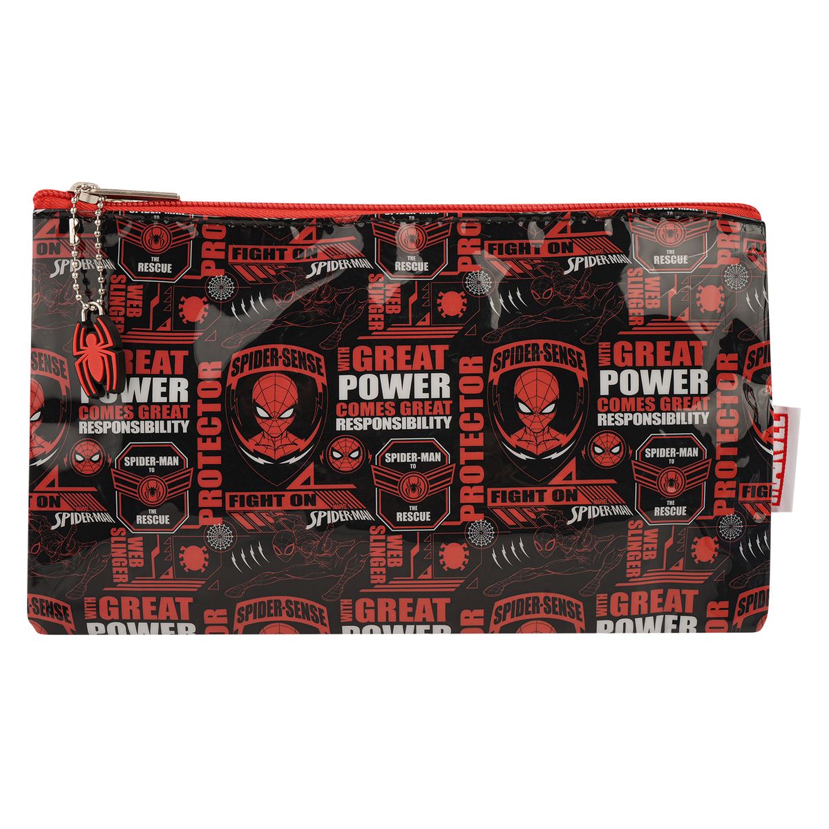 ARTESCO - Cartuchera PVC Spiderman 2 Compartimentos